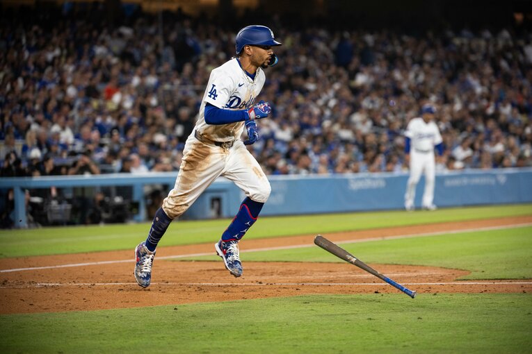 1番打者としてドジャースを牽引するムーキー・ベッツ。すでに6本塁打を放っている（14日時点） ©︎Nanae Suzuki