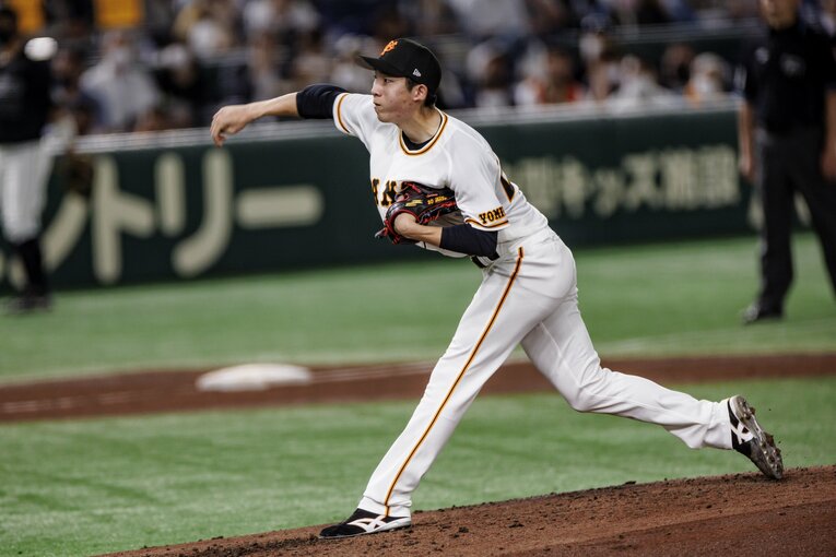 最多奪三振が確実な戸郷。最多勝も獲得なるか　©Kiichi Matsumoto