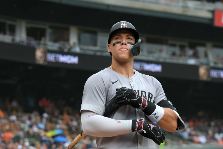 ヤンキースのアーロン・ジャッジはナイキとアスリート契約を結んでいる ©Getty Images