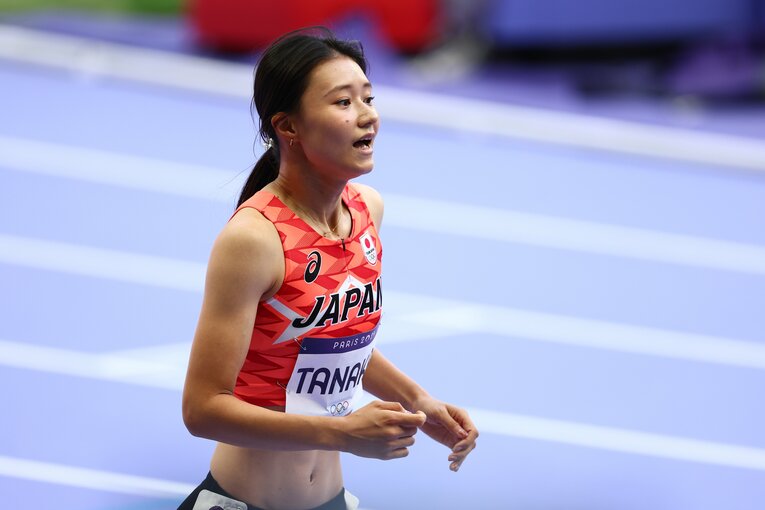 敗者復活戦後の着順確定し、驚きの表情を見せた田中　©Ryosuke Menju/JMPA