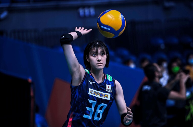 ネーションズリーグ予選ラウンド・ポーランド戦　©︎FIVB