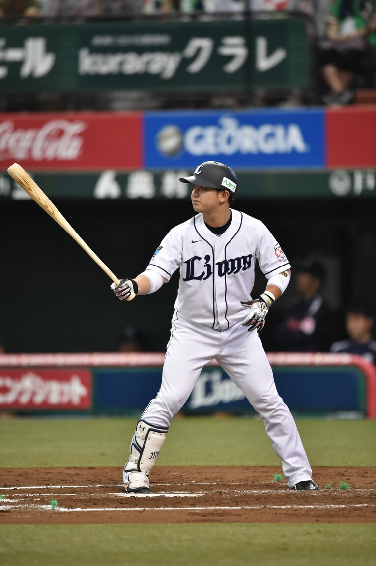 現在は西武に所属する森（写真は2015年） ©︎Hideki Sugiyama