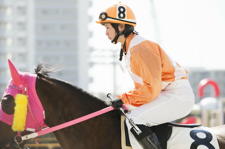 デビュー当時の藤田菜七子　©Shiro Miyake