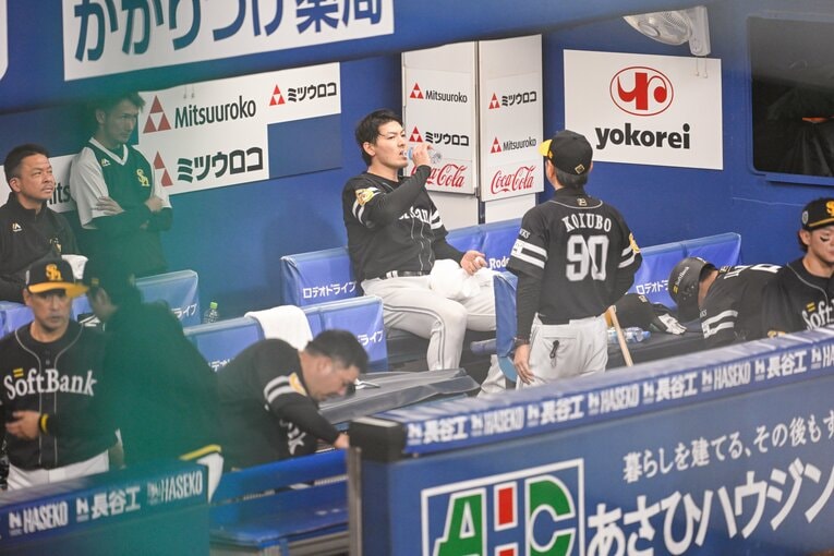 日本シリーズ第6戦、先発した有原航平　©︎Nanae Suzuki