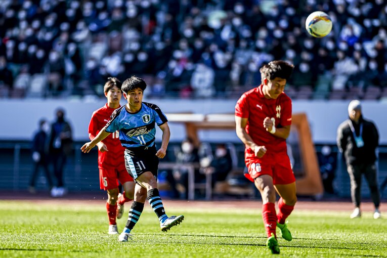 岡山学芸館・田邉望（2年）　©︎Kiichi Matsumoto