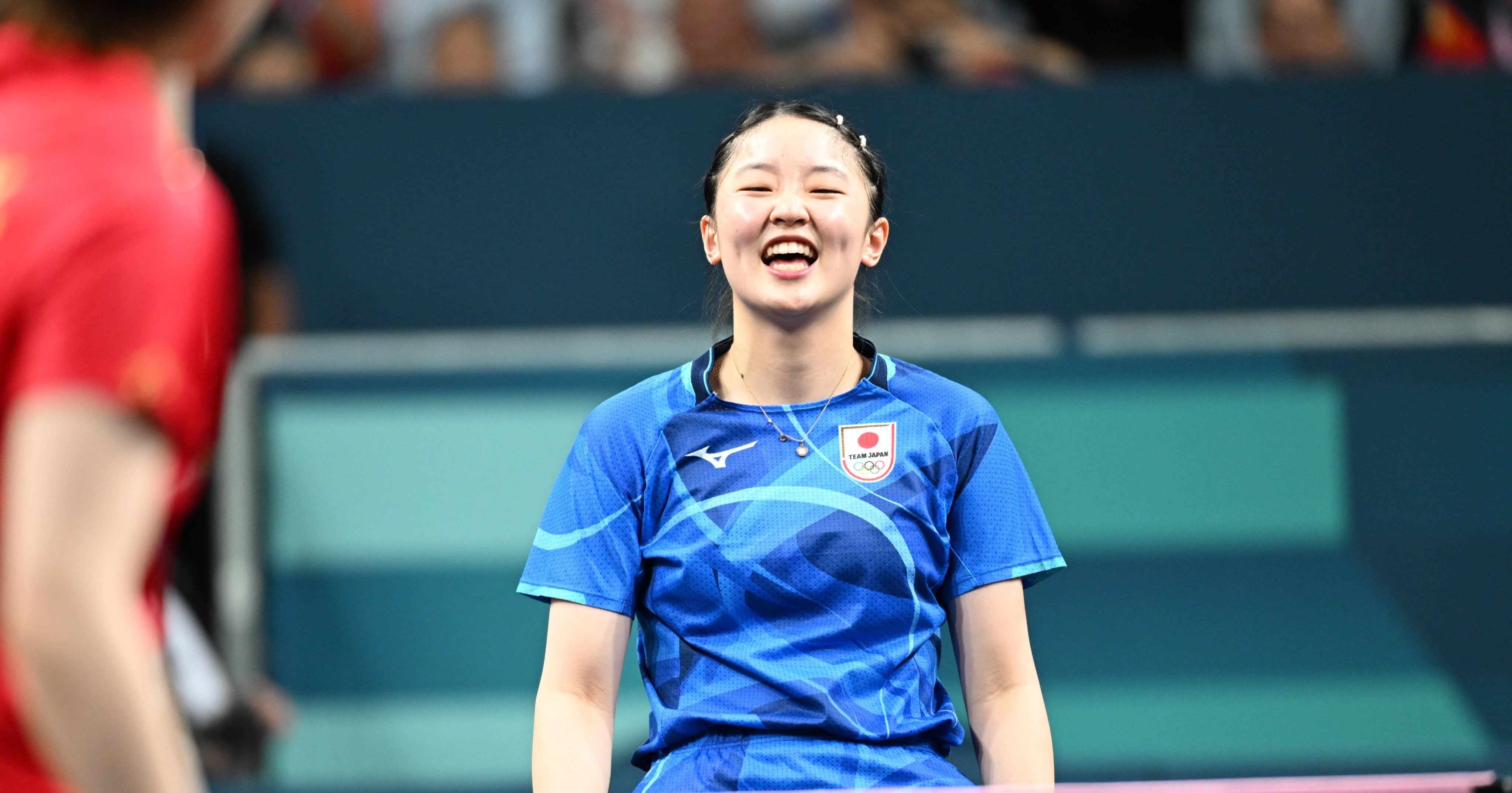 悔しい敗戦も「楽しい大会」…“驚異の16歳”張本美和が早田ひな、平野美