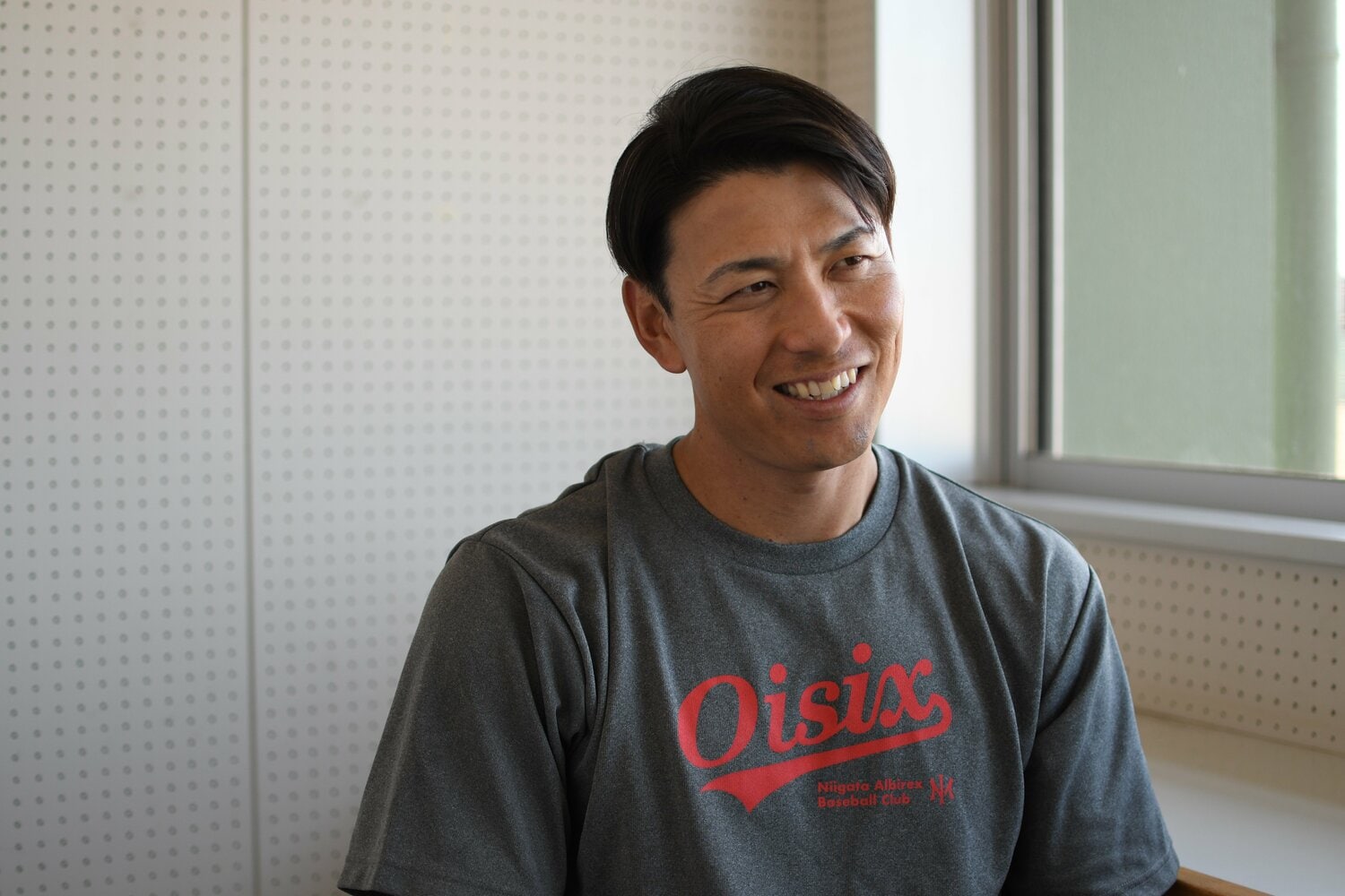 インタビューに答える現在の伊藤隼太　©NumberWeb