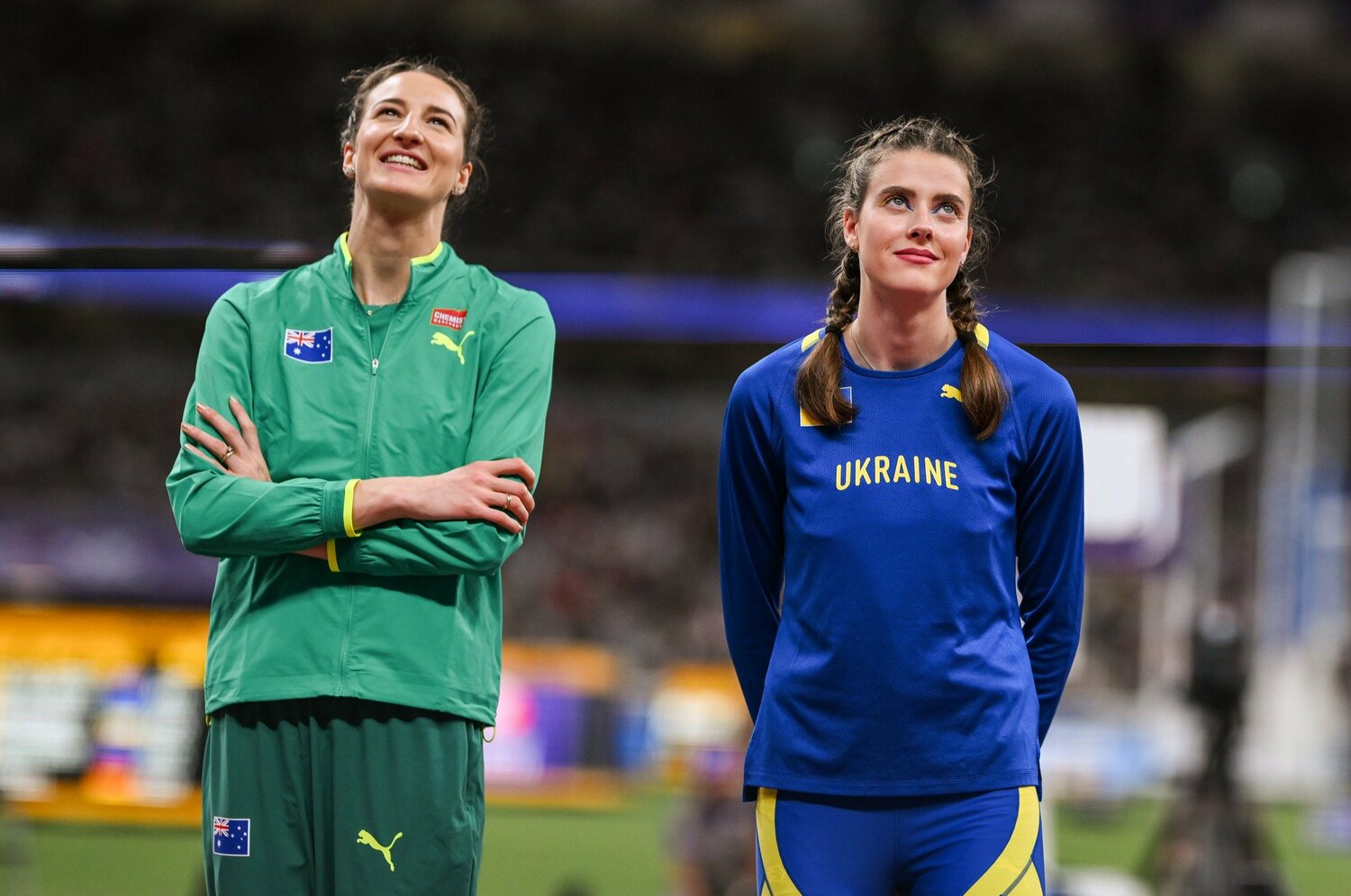 金メダルのオリスラガースは186cm、銅メダルで世界記録保持者のマフチクも181cmの長身だ　©Nanae Suzuki