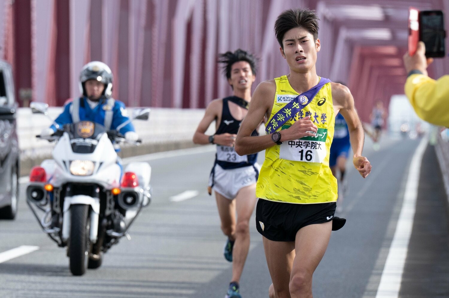全日本大学駅伝では、箱根駅伝に向けた課題をあらためて突きつけられた ©Tadashi Hosoda