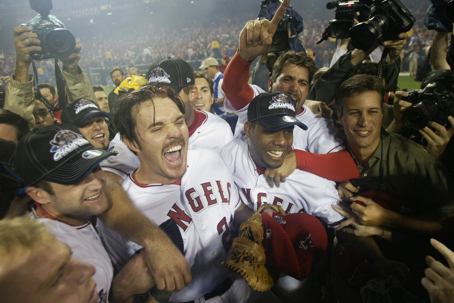 大谷翔平が所属するエンゼルスは2002年にワイルドカードから世界一にたどり着いた ©Getty Images