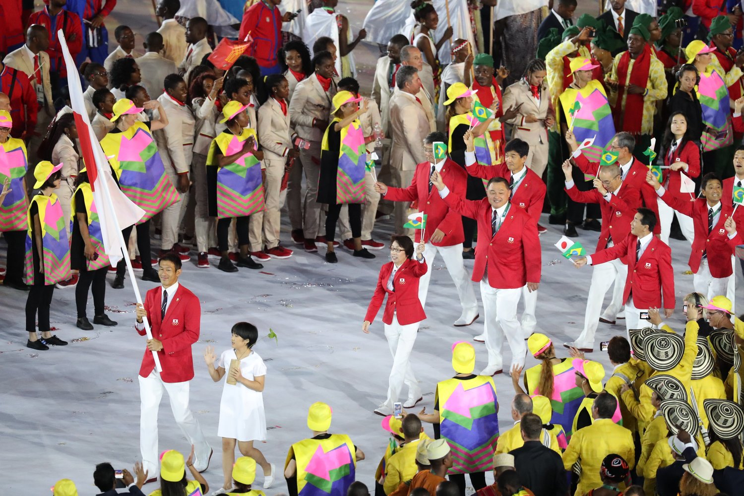 女性アスリートは全体の45%にまで増えた（2016年のリオ五輪）　©JMPA