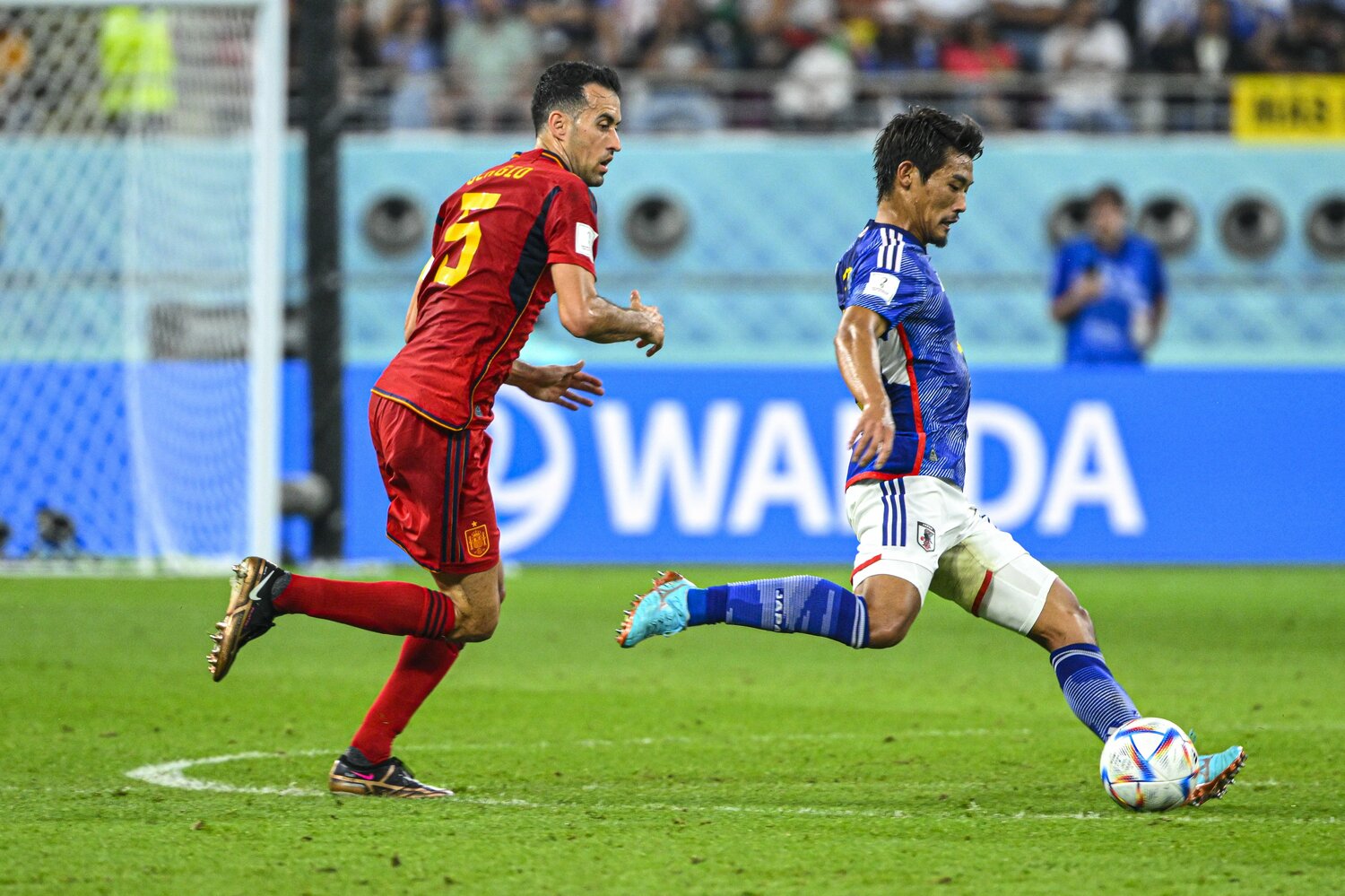 カタールW杯スペイン戦　©Takuya Sugiyama/JMPA