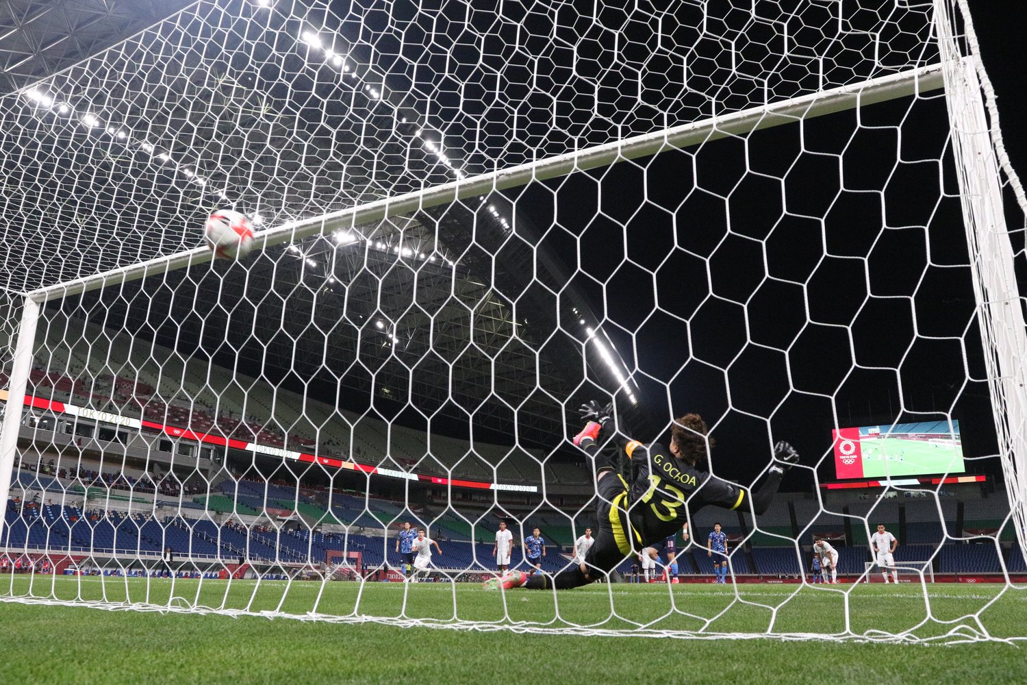 メキシコ戦の“ど真ん中PK”©Takuya Kaneko/JMPA