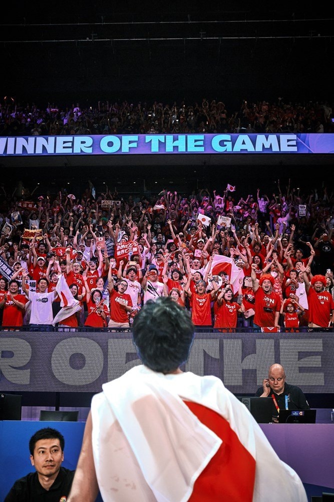 W杯では沖縄に多くのファンが集まった。一方で、リーグ王者の地元・琉球から選出はなかった　©FIBA