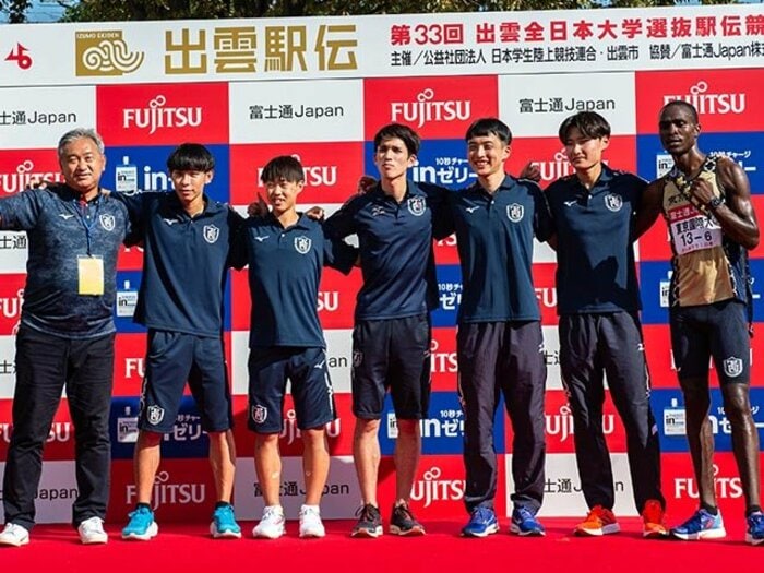 〈出雲駅伝〉逆転劇もなし…初出場の東京国際大学が5強に圧勝できた「ヴィンセントだけじゃない」4つの勝因<Number Web> photograph by Nanae Suzuki