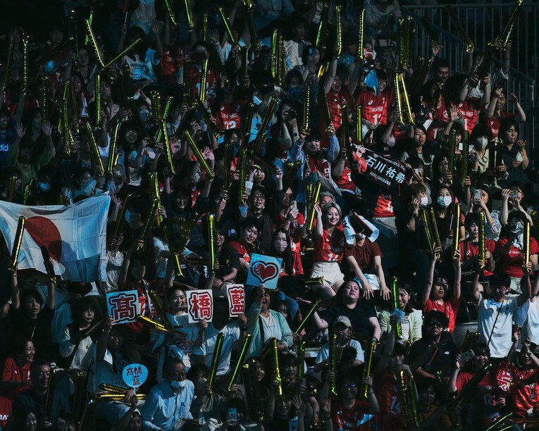 VNLスロベニア戦　©︎Yuki Suenaga