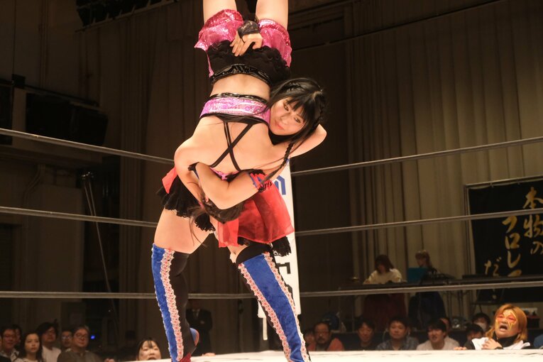 ディアナの“小学生レスラー”NENE　©Norihiro Hashimoto