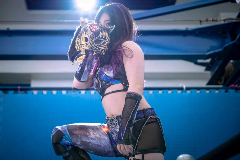 「アンチの存在も面白さ」大人になったスターライト・キッドが語るヒールの充実感と“マスクウーマンの野望”《新成人特別グラビア》(15)