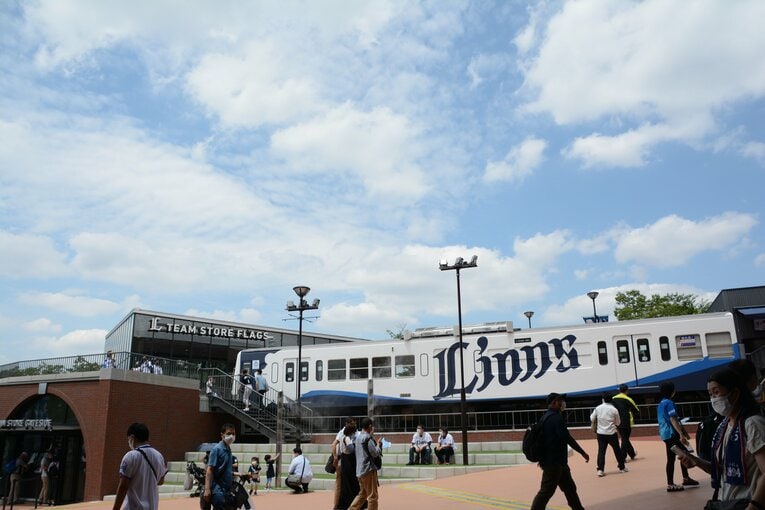 真相を確かめるべくベルーナドームへ ©Carlos Yabuki