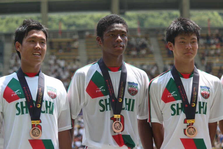 正智深谷高・オナイウ阿道（オセール）©︎Takahito Ando