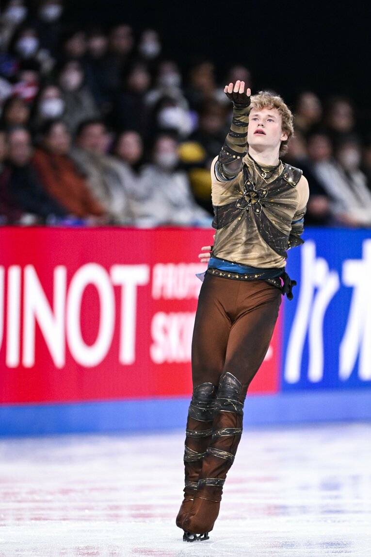 GPファイナルで圧巻の優勝を果たしたイリア・マリニン　©Asami Enomoto