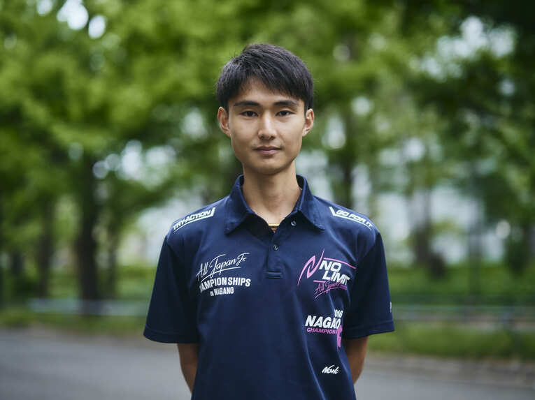 慶應大4年の鳥塚健太　©Yuki Suenaga