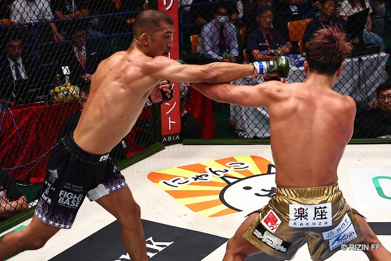 『RIZIN LANDMARK 6』佐藤将光vs.太田忍　©RIZIN FF