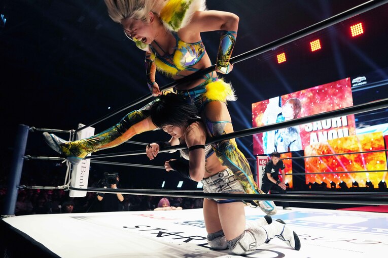 大舞台でのタイトルマッチにも臆せず実力を発揮してみせた　©Essei Hara