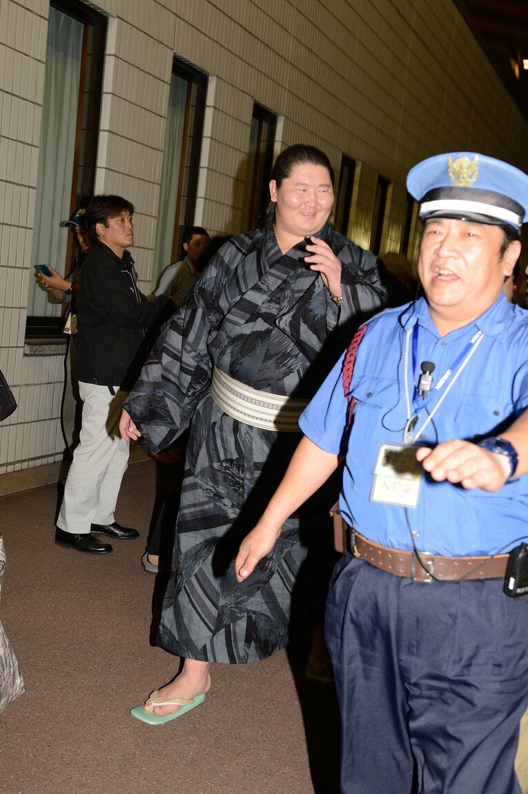 逸ノ城【2014年撮影】　©BUNGEISHUNJU