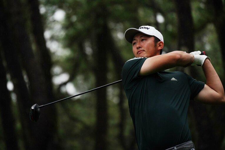前週のカシオワールドオープンでも2位に入った岩崎亜久竜　©︎Yoichi Katsuragawa