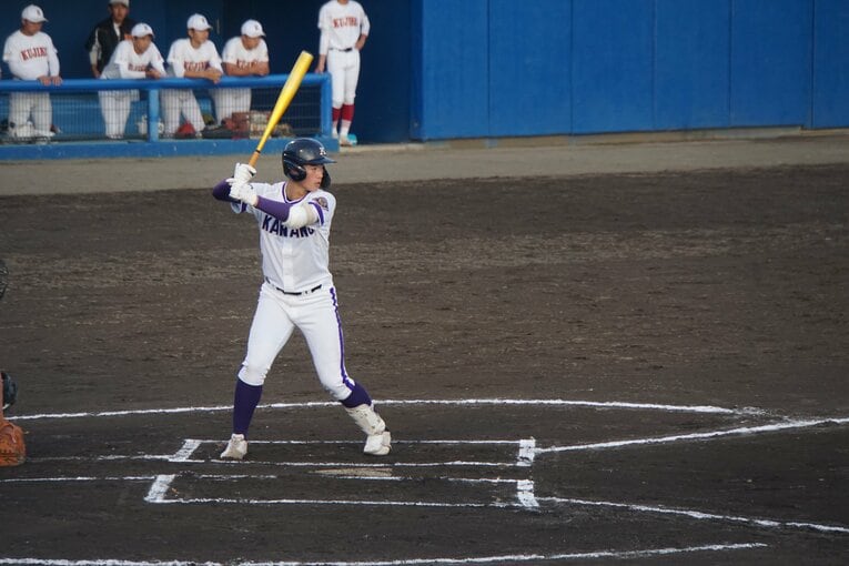 吉田大輝の打席シーン　©Kei Nakamura