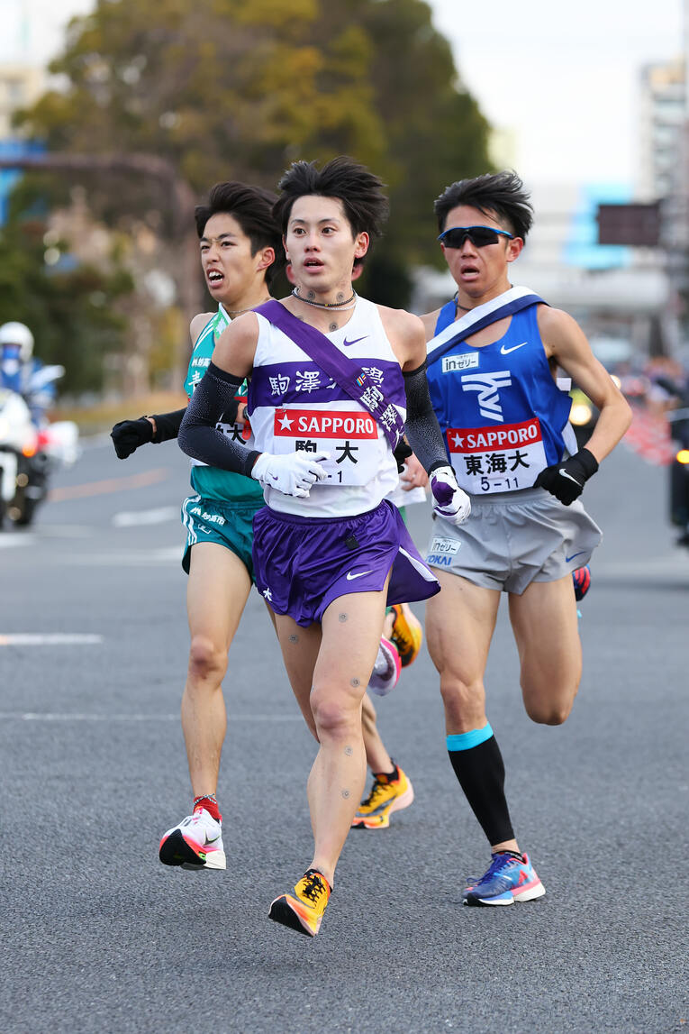 初の箱根路で好走できてしまったことが、天才肌のランナーにとっては枷になってしまった　©AFLO