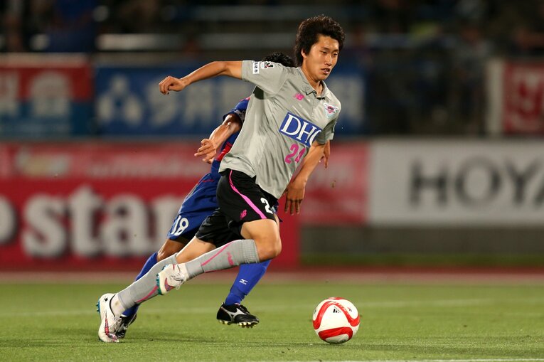 2015年5月、サガン鳥栖在籍時の鎌田、当時18歳　©Getty Images