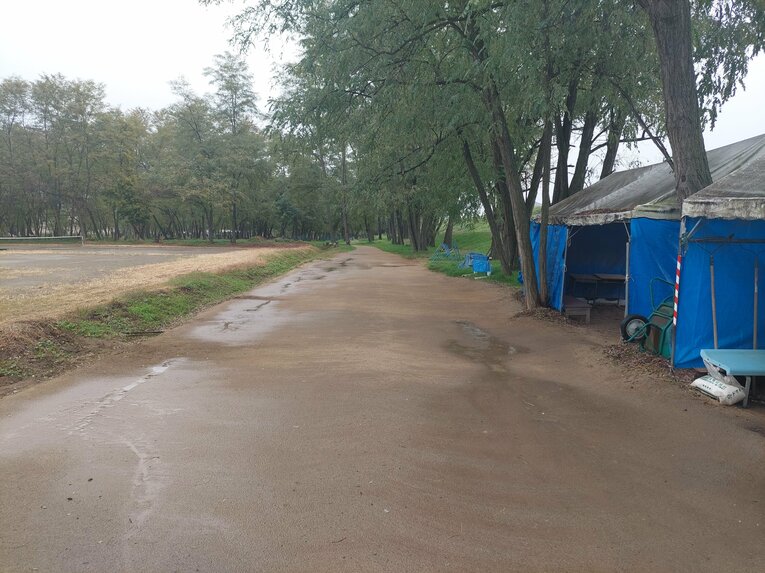 現在のチームも使っているというクロカンコースの一部。周辺にはマレットゴルフ場も　©NumberWeb