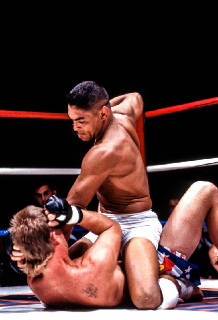 圧倒的な強さで『VTJ 1994』を制したヒクソン　©Susumu Nagao