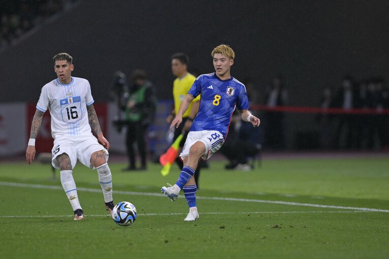 ウルグアイ戦 ©Koki Nagahama／JMPA