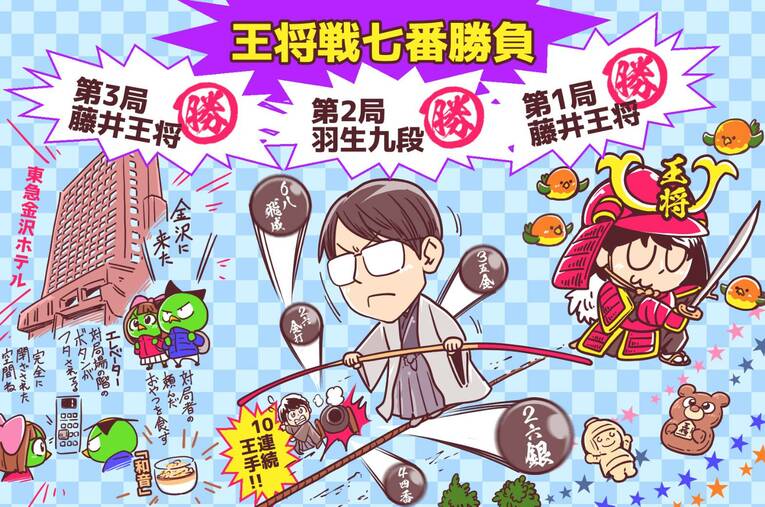 23年1月の将棋ハイライト　©Junsei Chida