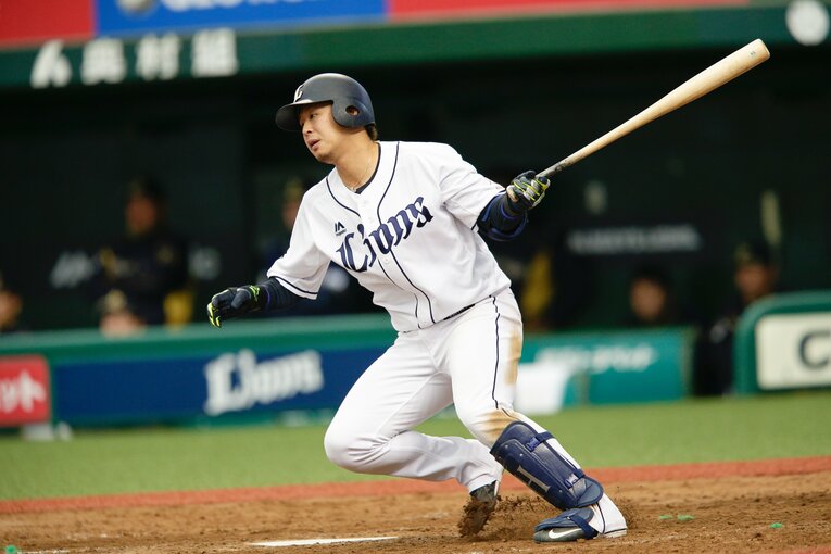 浅村栄斗（2016年撮影。西武時代）　©Hideki Sugiyama