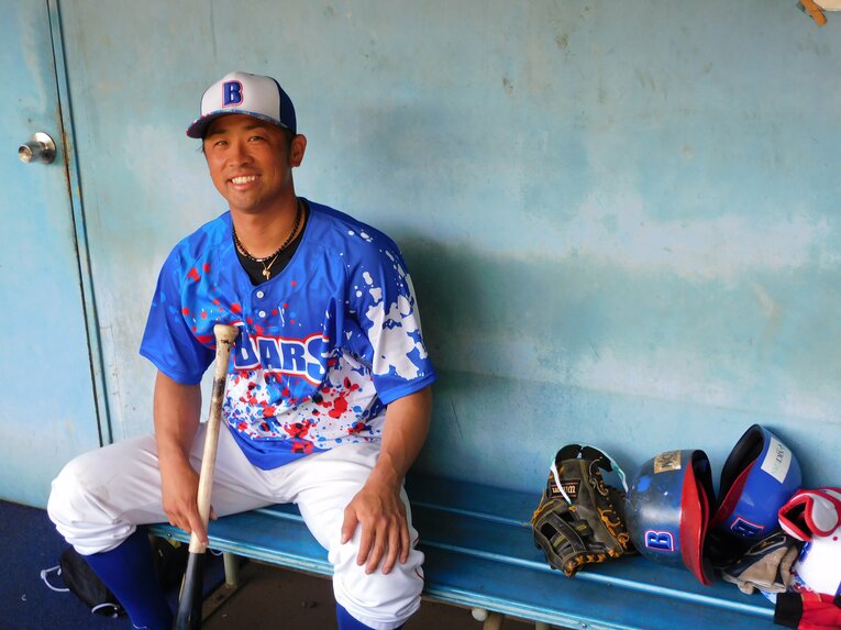 今春から埼玉武蔵ヒートベアーズでプレーする清田　©︎Haruka Sato