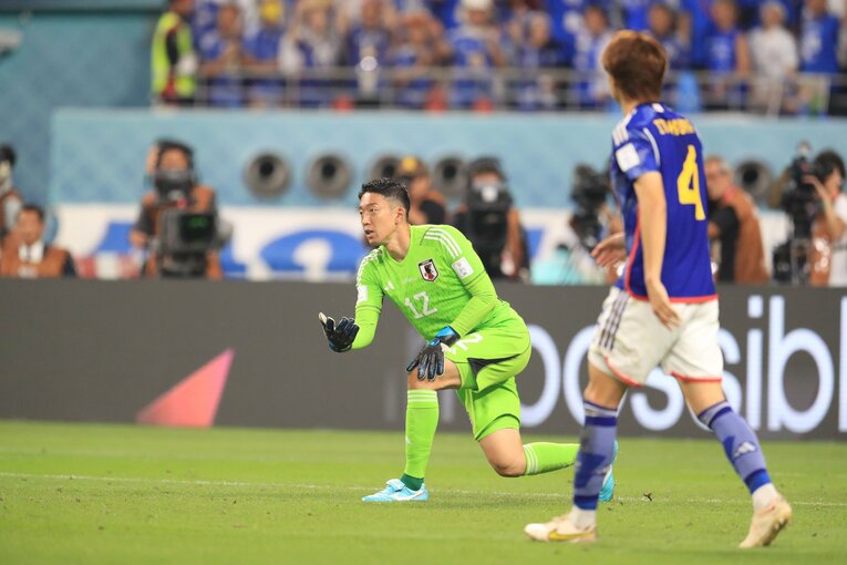 スペイン戦　©Kazuo Fukuchi／JMPA