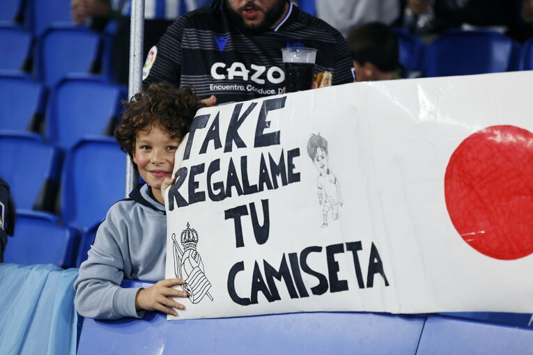 久保建英を愛するソシエダの少年少女たち（全30枚）©Daisuke Nakashima