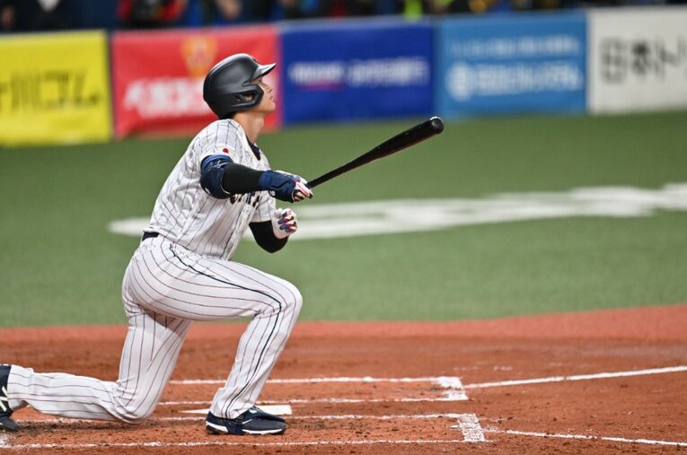 韓国に最大限にリスペクトされつつも最大限に警戒される大谷。強化試合での規格外の2打席連続HRを韓国代表はどう見ただろうか ／ photograph by Naoya Sanuki