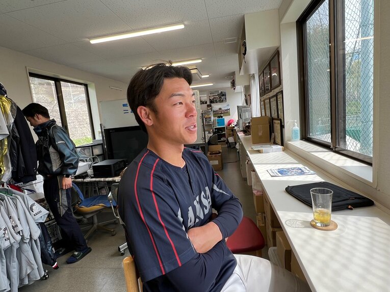 現在は強豪・関西大の主将を務める藤原 　©Takeshi Shimizu