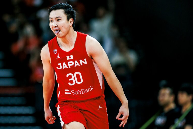 ネブラスカ大の富永啓生は生粋のシューター。アウトサイドの躍動に期待だ　©Kiichi Matsumoto