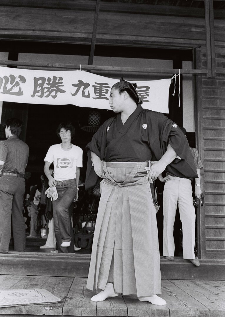 横綱昇進の記者会見　©BUNGEISHUNJU