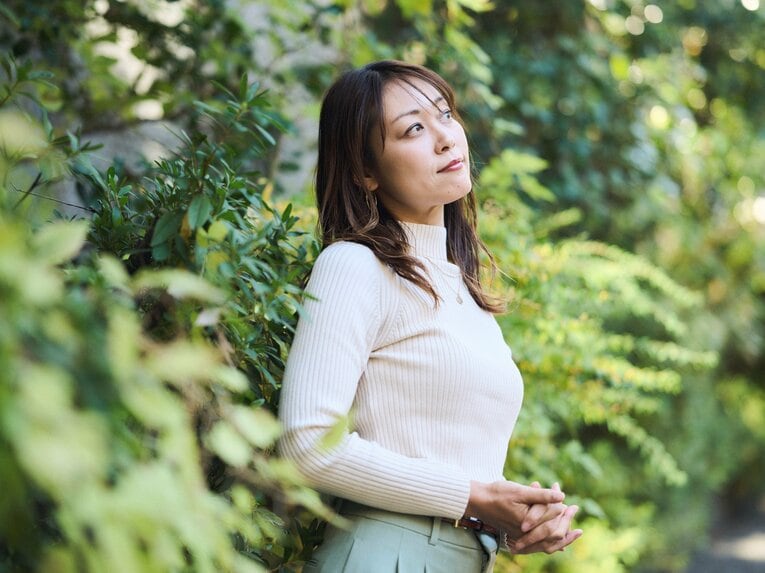 現在の納見佳容さん　©Yuki Suenaga