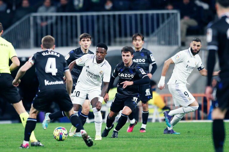 「クボのソックスに穴が！」バルサに続きマドリーも“久保建英が脅威”だった…現地撮影で感じた出色の貢献「クロースが苦虫を」(40)