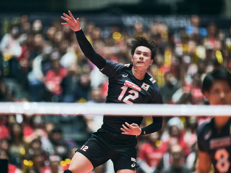 高橋藍（パリ五輪予選トルコ戦）©︎Yuki Suenaga