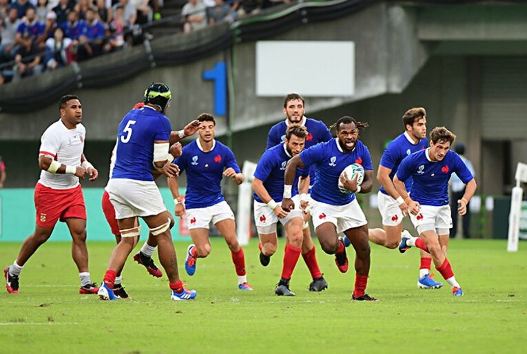 「優勝国は無敗」という歴史――。ラグビーW杯ベスト8展望、本命は？(9) ／ photograph by Getty Images