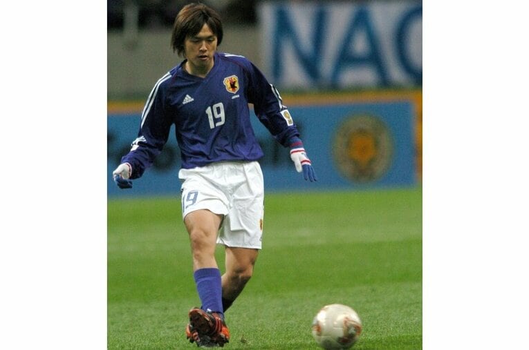 ジーコジャパン時代の遠藤©Takuya Sugiyama